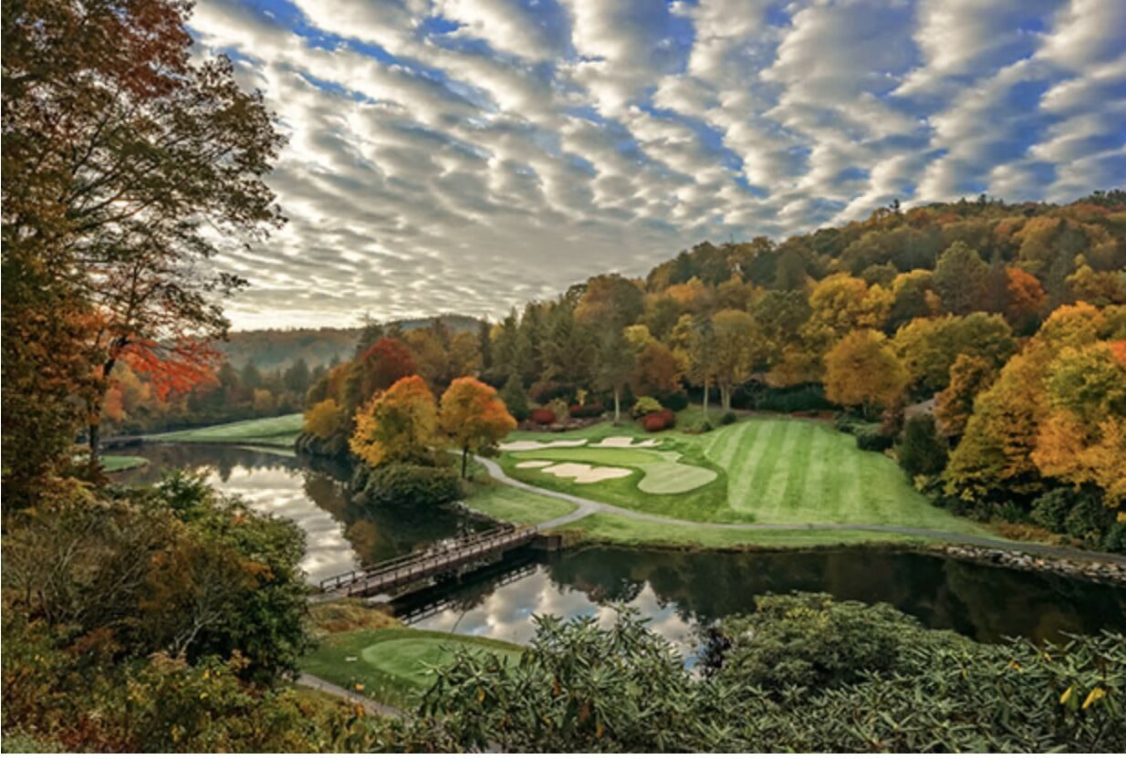 Golf course on the Highlands plateau